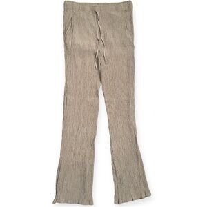 Zara Pants Womens Crepe‎ High Waist Flowing Trousers​​
